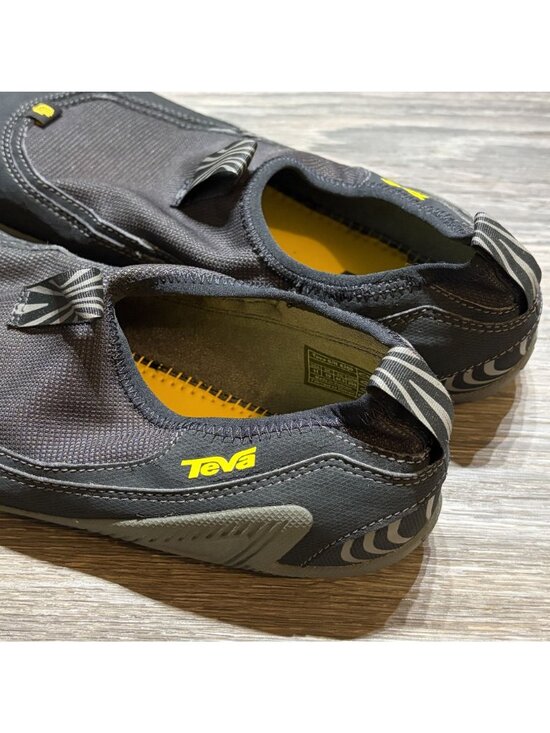 Teva Nilch Mens 11 Hybrid Water Shoes Black Lightweight Quick Dry Mesh Slip On main image 5